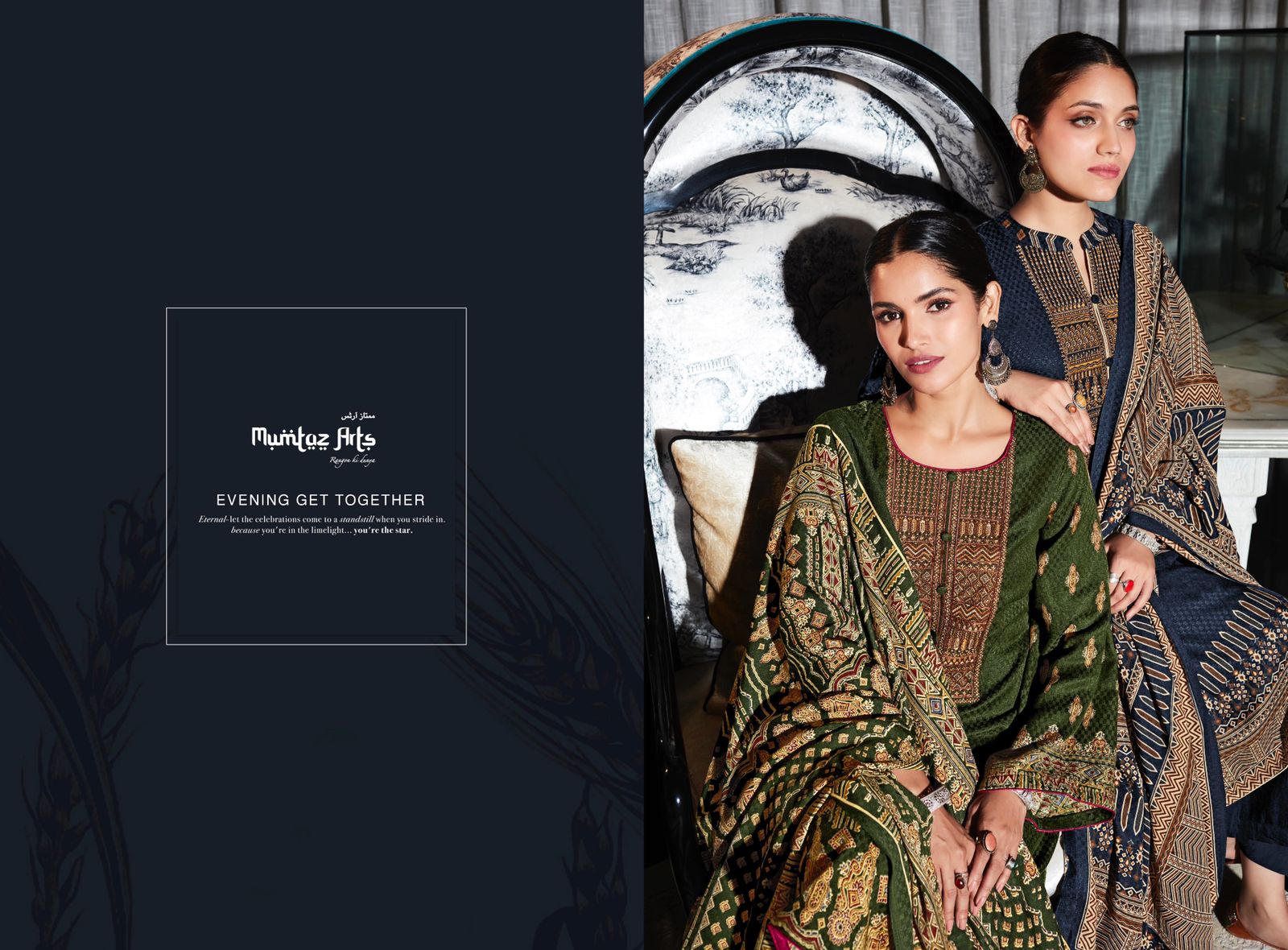 mumtaz art mumtaz art mehr pashmina elegant salwar suit catalog