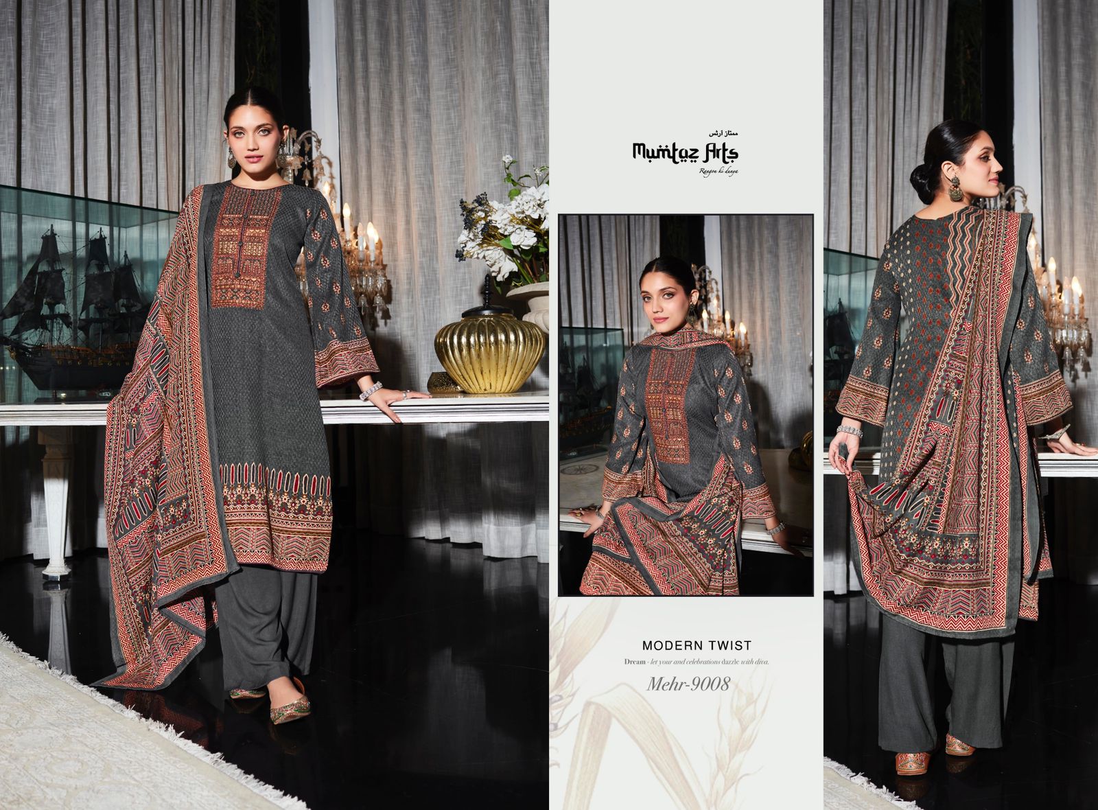 mumtaz art mumtaz art mehr pashmina elegant salwar suit catalog