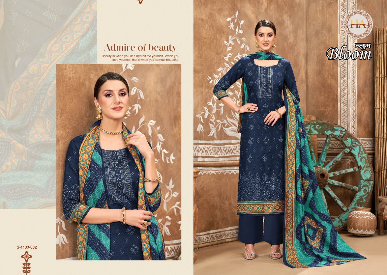 alok suit bloom pashmina elegant salwar suit catalog