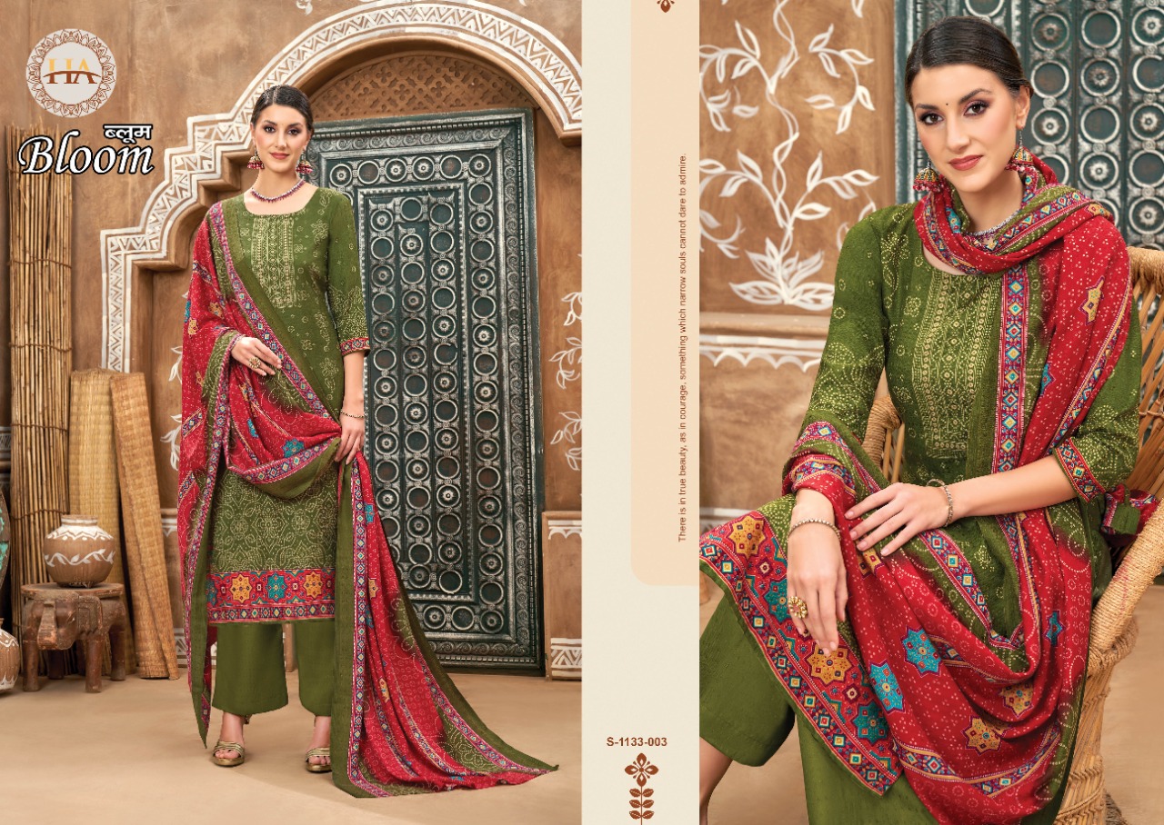 alok suit bloom pashmina elegant salwar suit catalog