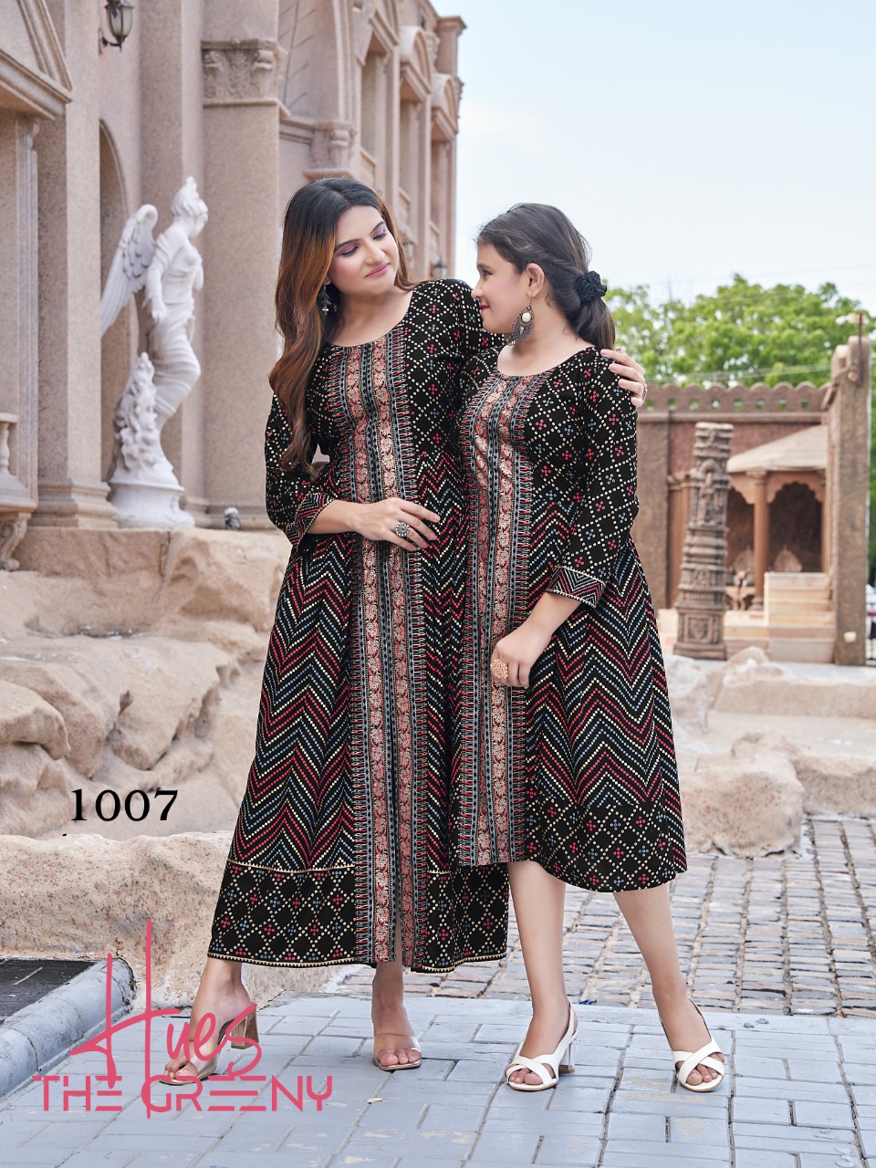 banwery fashion me and mom v 5 rayon attractivr look kurti catalog