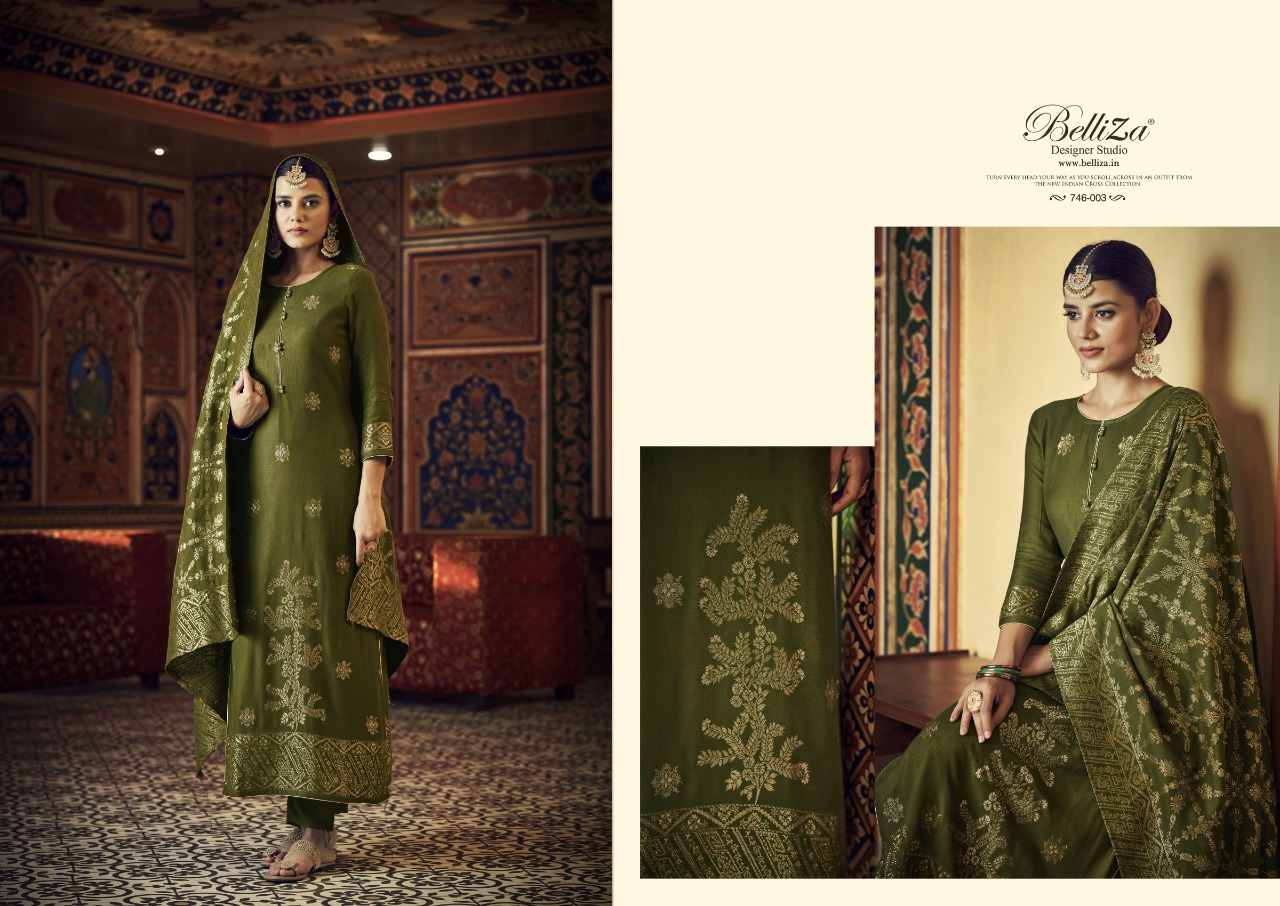 belliza designer studio shayarana viscose gorgeous look salwar suit catalog