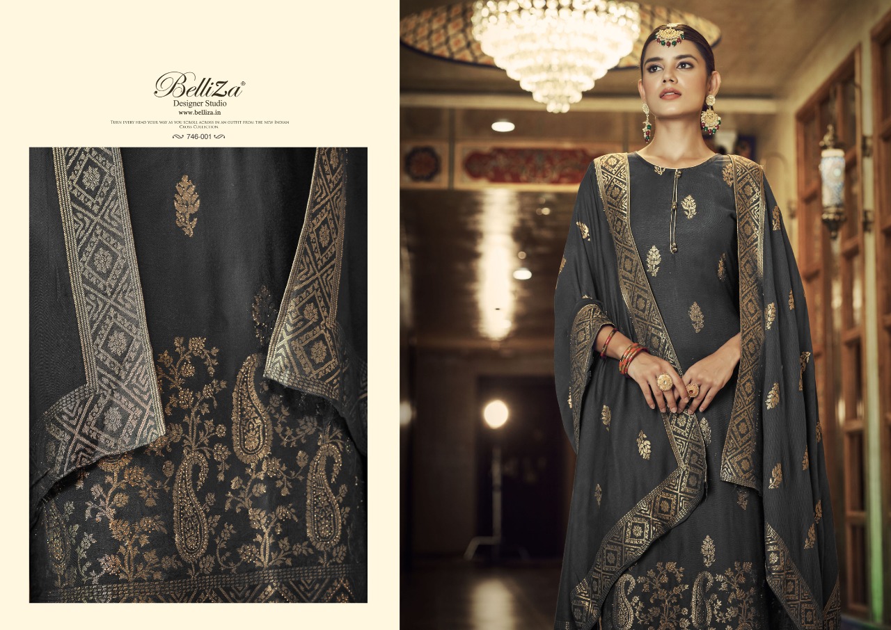 belliza designer studio shayarana viscose gorgeous look salwar suit catalog