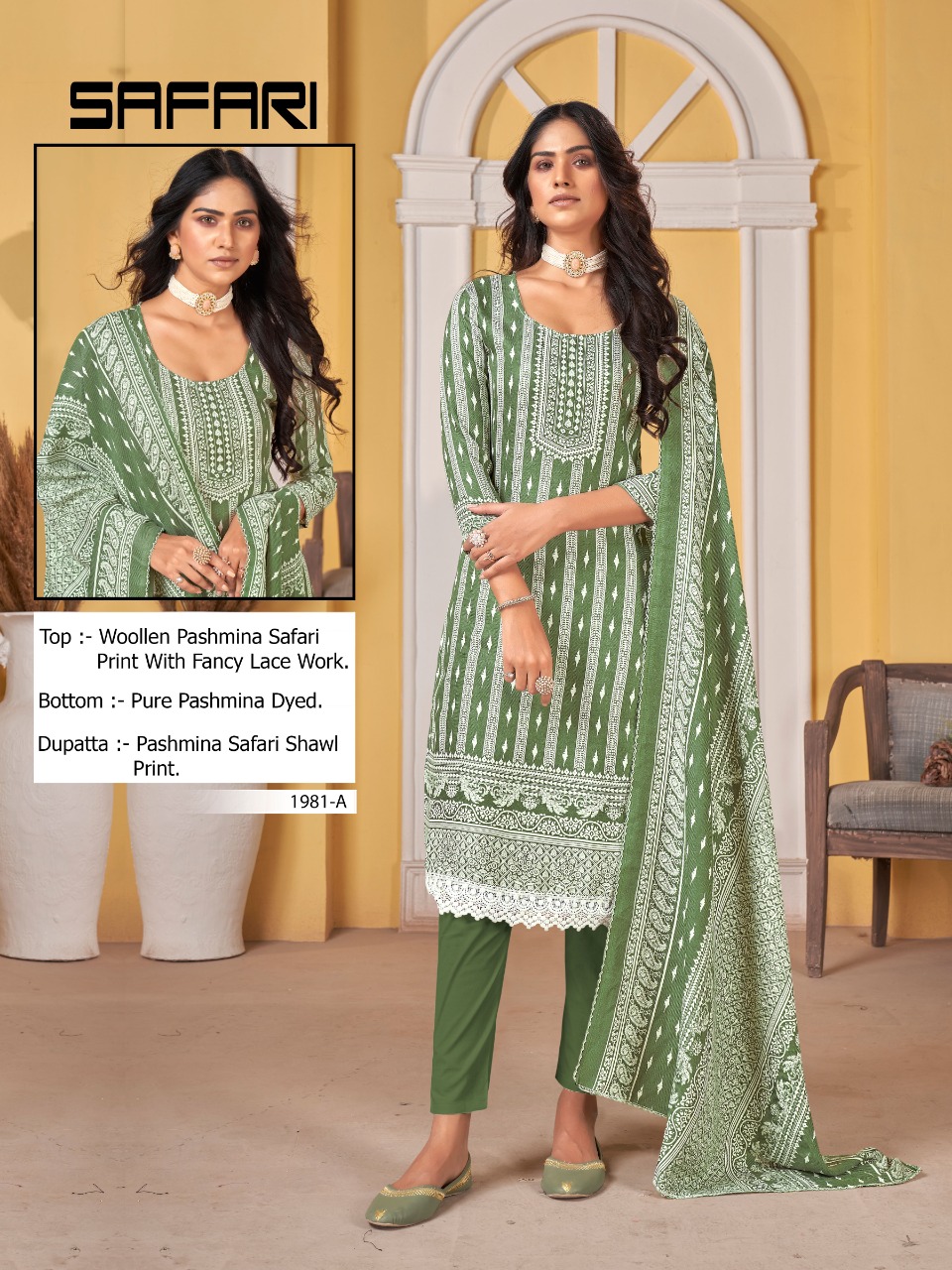 bipson safari 1981 pashmina elegant salwar suit catalog