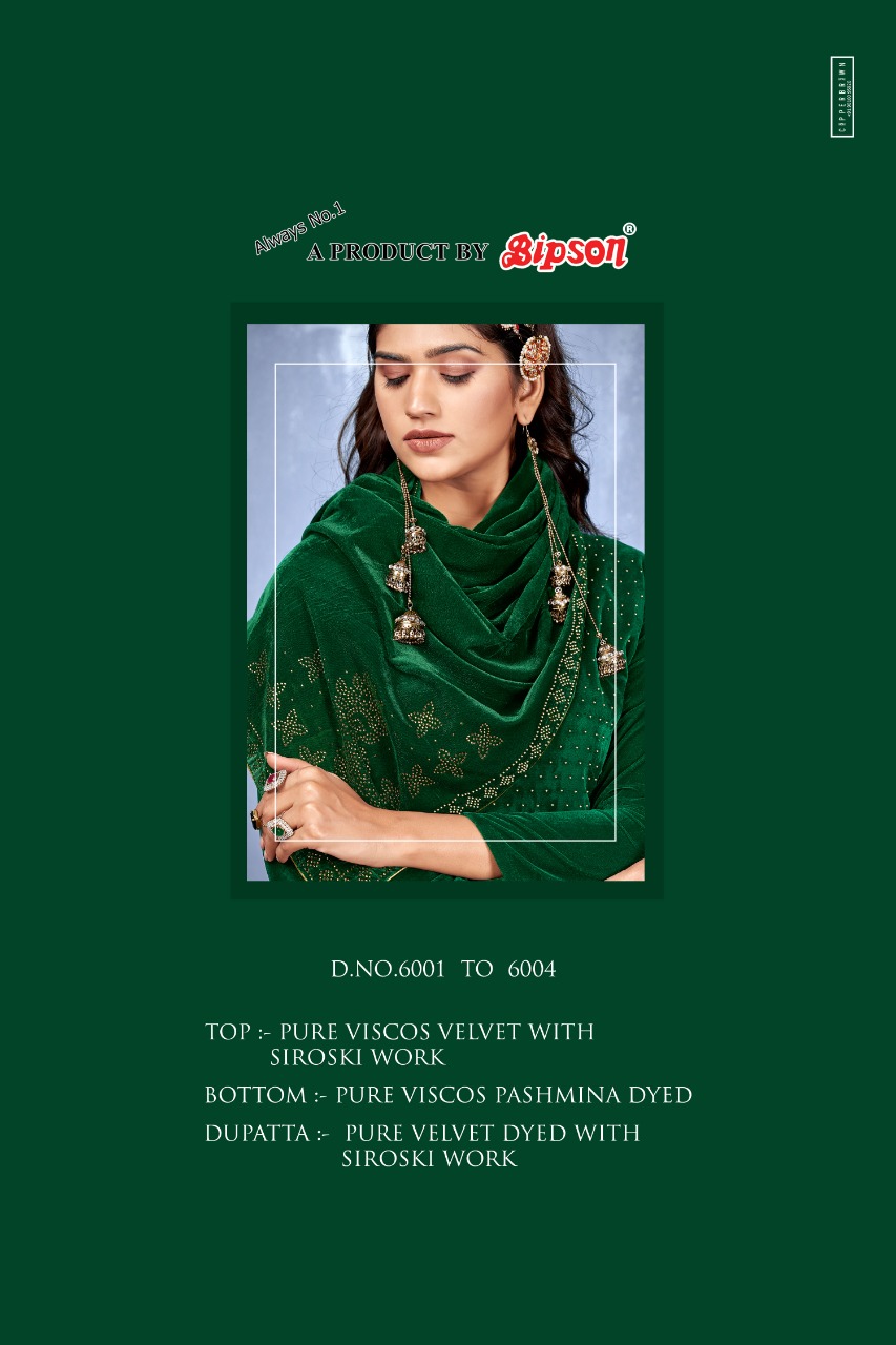 bipson zhalak viscose elegant salwar suit catalog