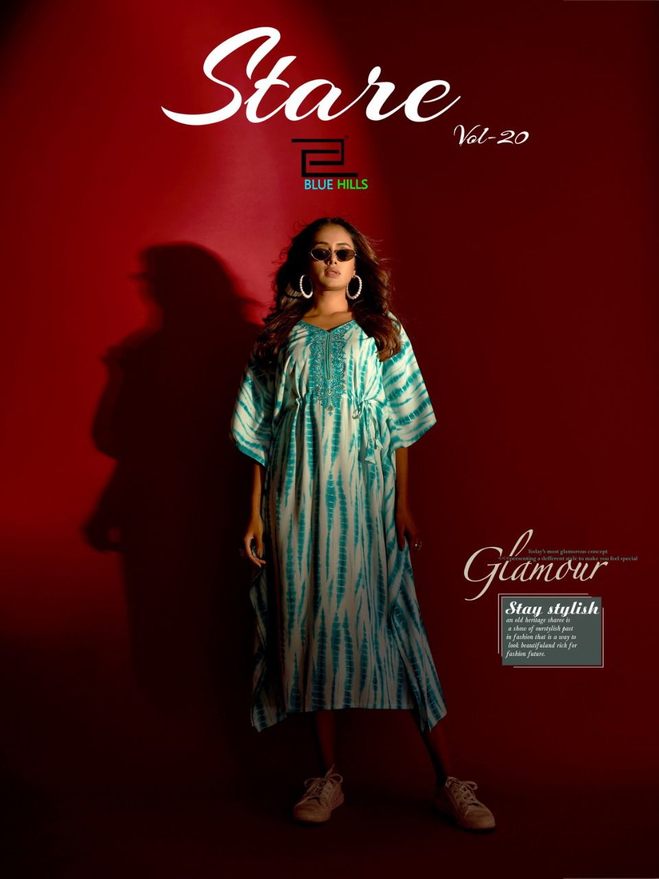 blue hills stare vol 20 rayon new and modern style kaftan catalog