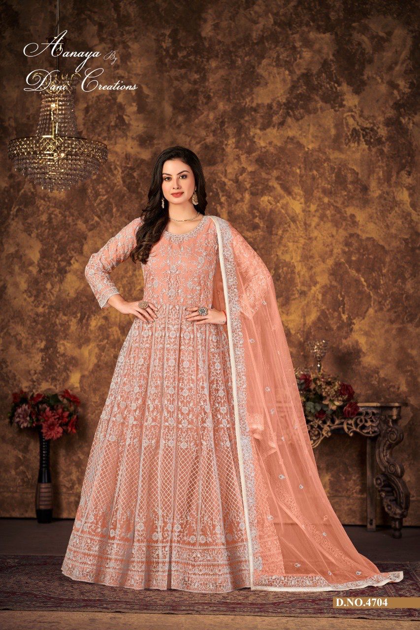 dani aanaya 4700 series vol 147 ner elegant salwar suit catalog