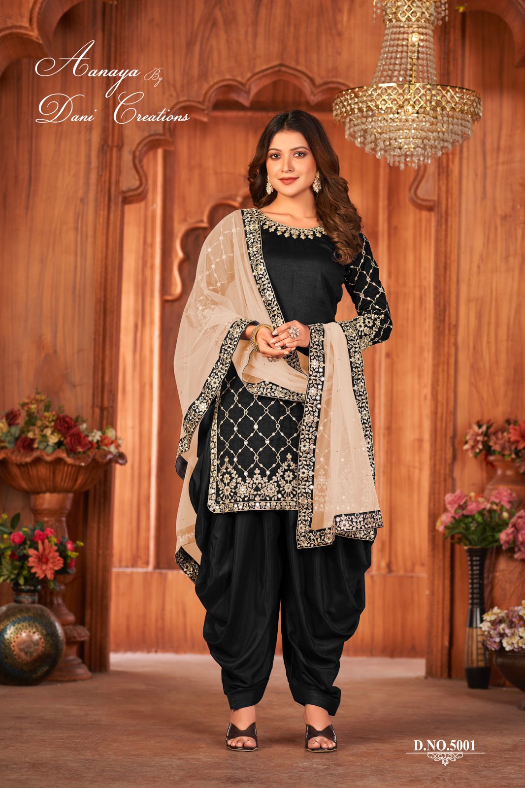 dani aanaya 5000 serice vol 150 art silk gorgeous look Salwar suit catalog