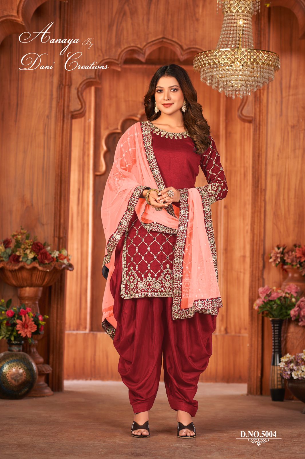 dani aanaya 5000 serice vol 150 art silk gorgeous look Salwar suit catalog