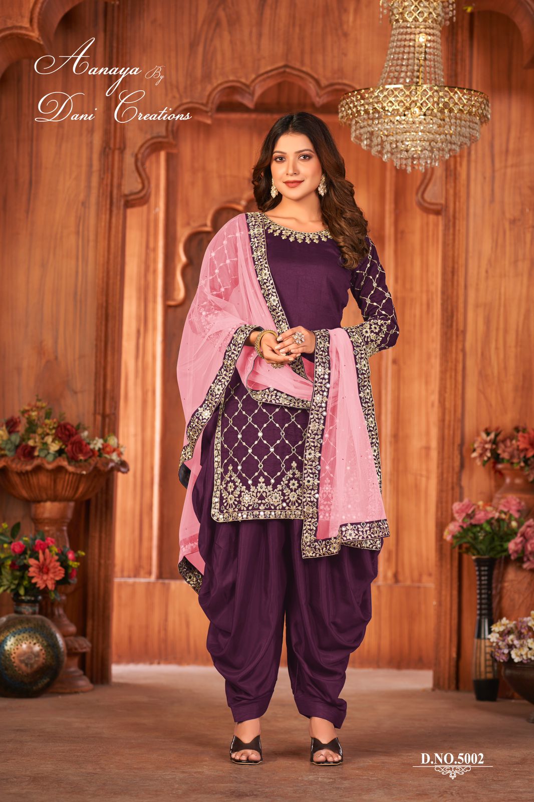 dani aanaya 5000 serice vol 150 art silk gorgeous look Salwar suit catalog