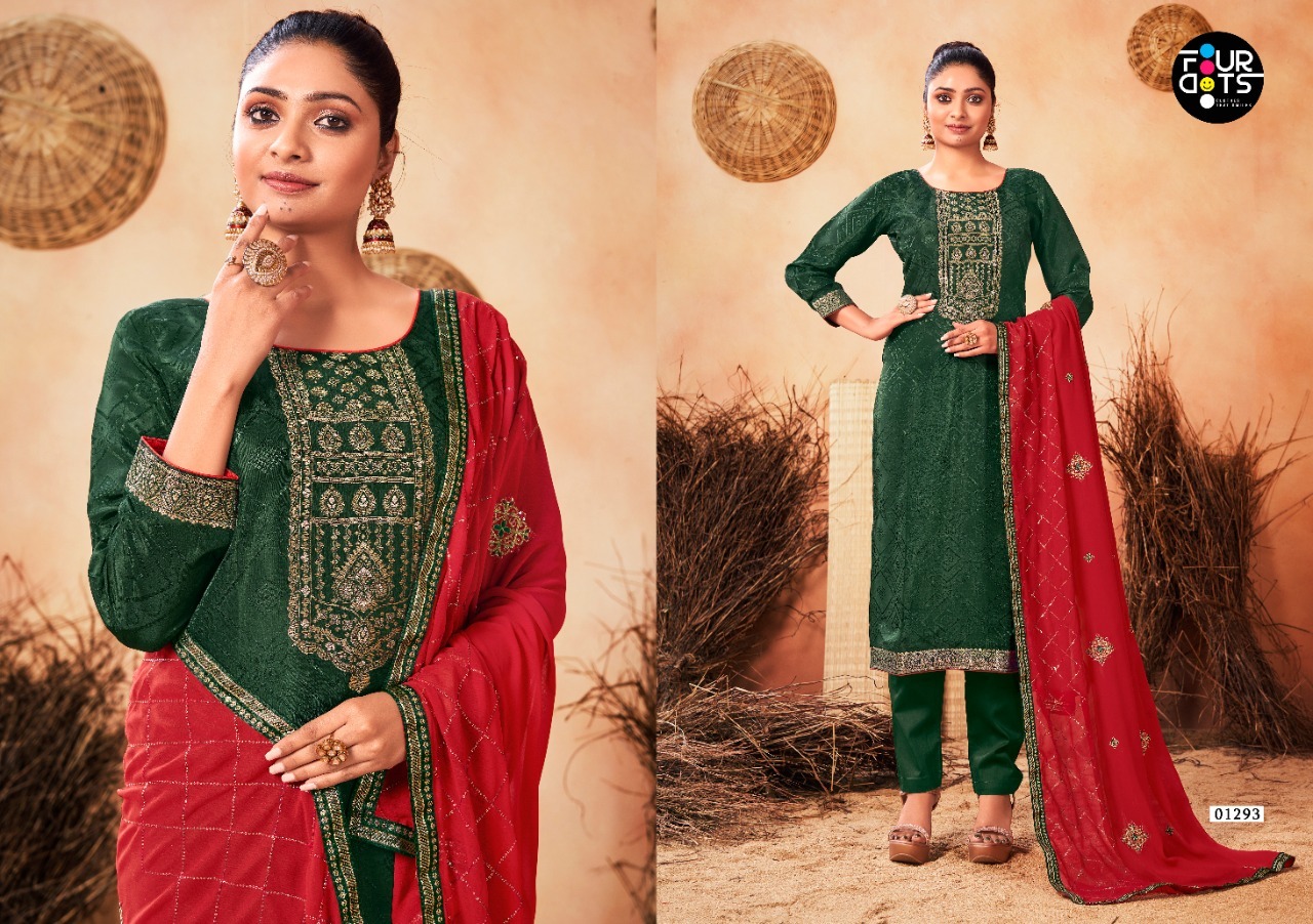 fourdots sargam russian regal look salwar suit catalog