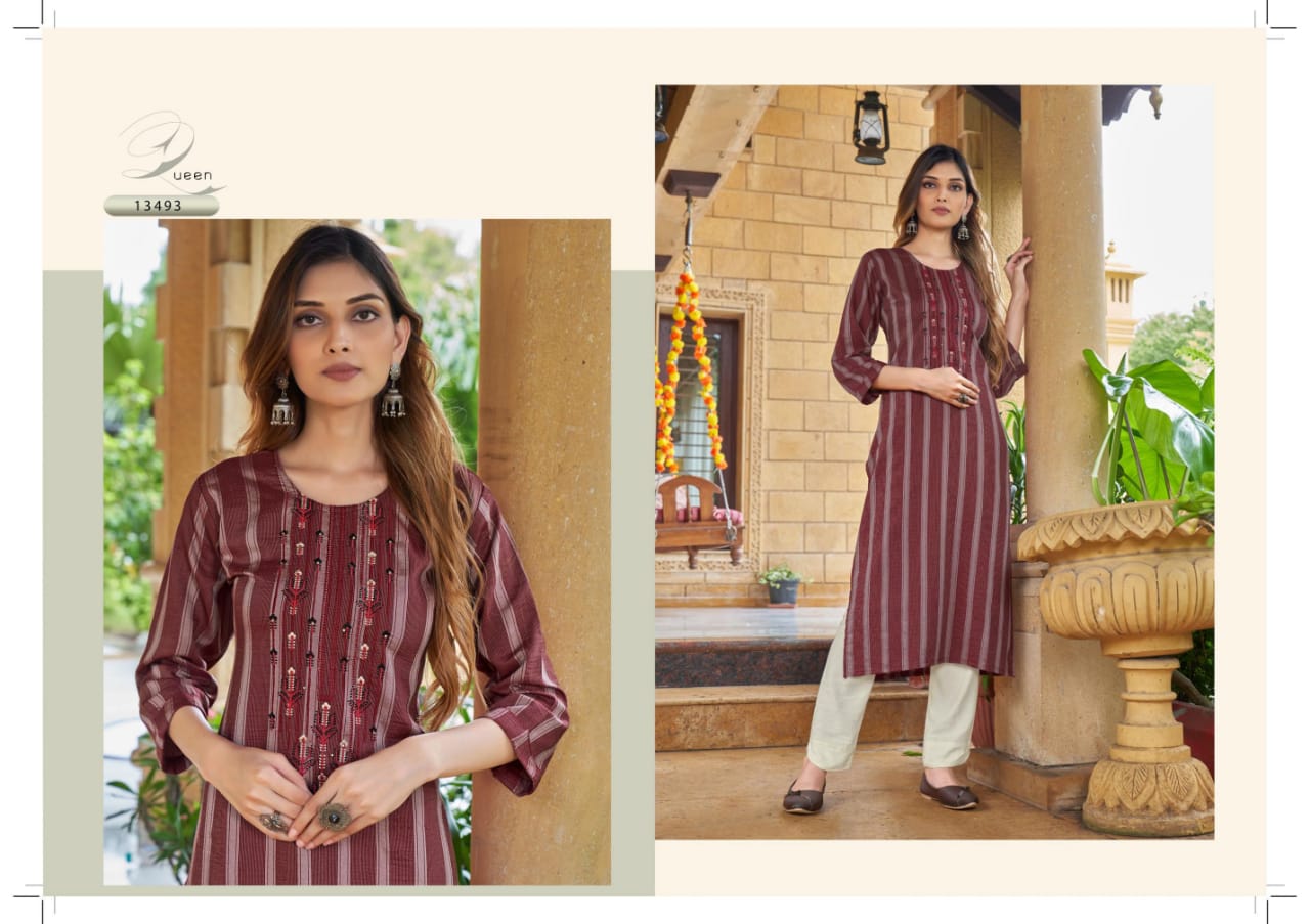 kalaroop by kajree vespa rayon attractive look kurti catalog