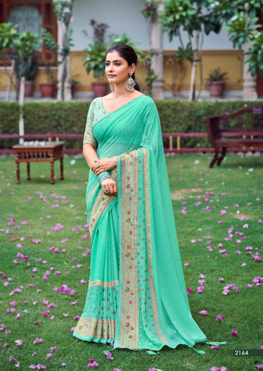 lt kashvi creation glamour georgette exclusive print saree catalog