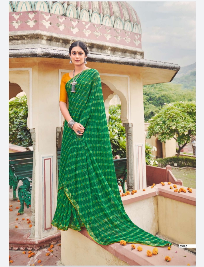 lt saree kashmira chiffon attractive print saree catalog