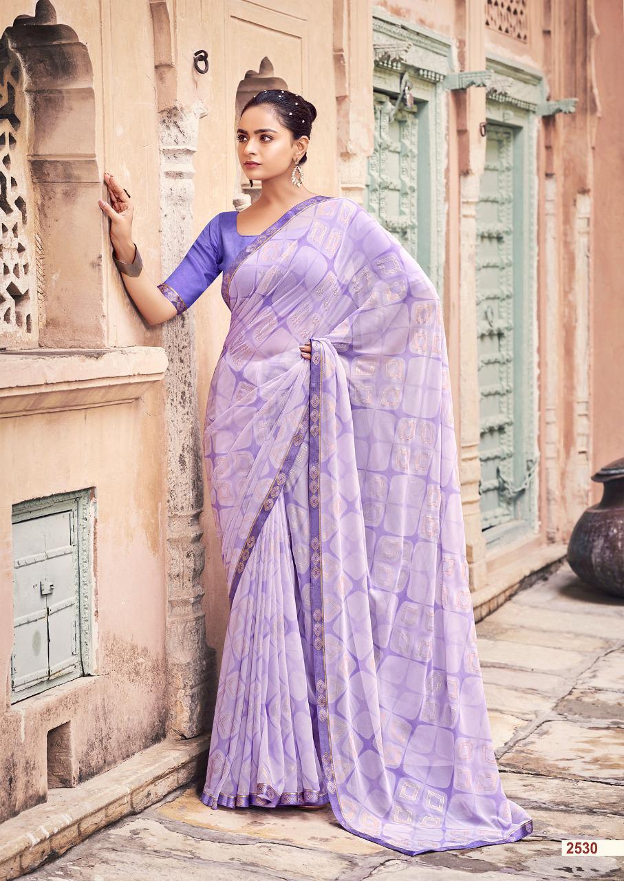 lt saree kazo chiffon attractive print saree catalog