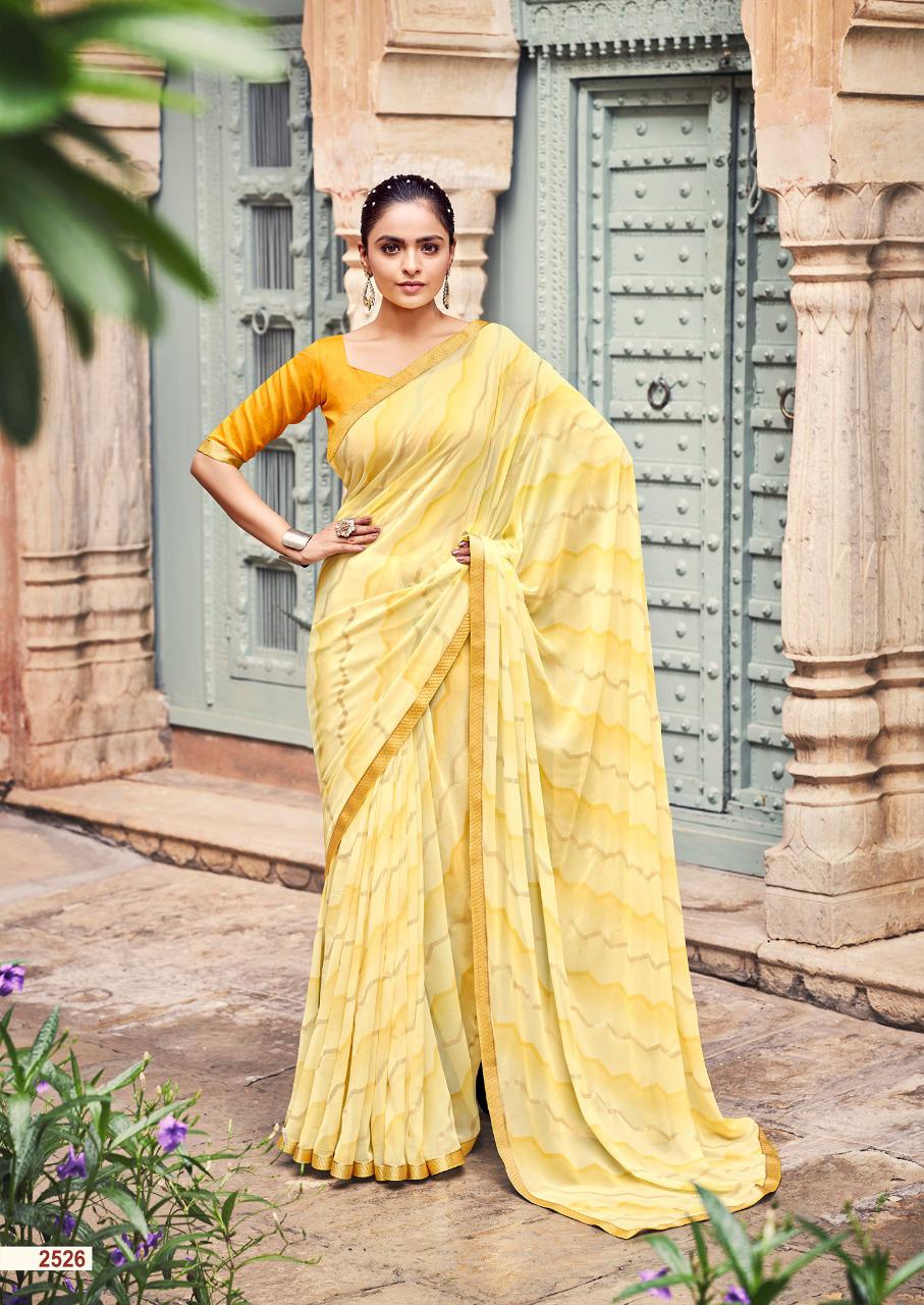 lt saree kazo chiffon attractive print saree catalog