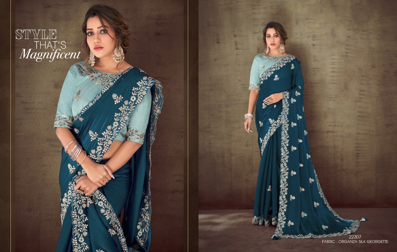 mahotsav mohmanthan sahrish 22300 series catchy look saree catalog