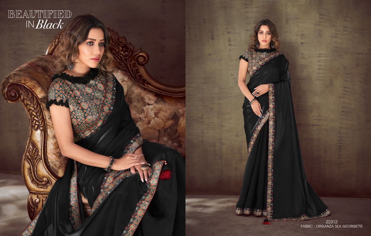 mahotsav mohmanthan sahrish 22300 series catchy look saree catalog