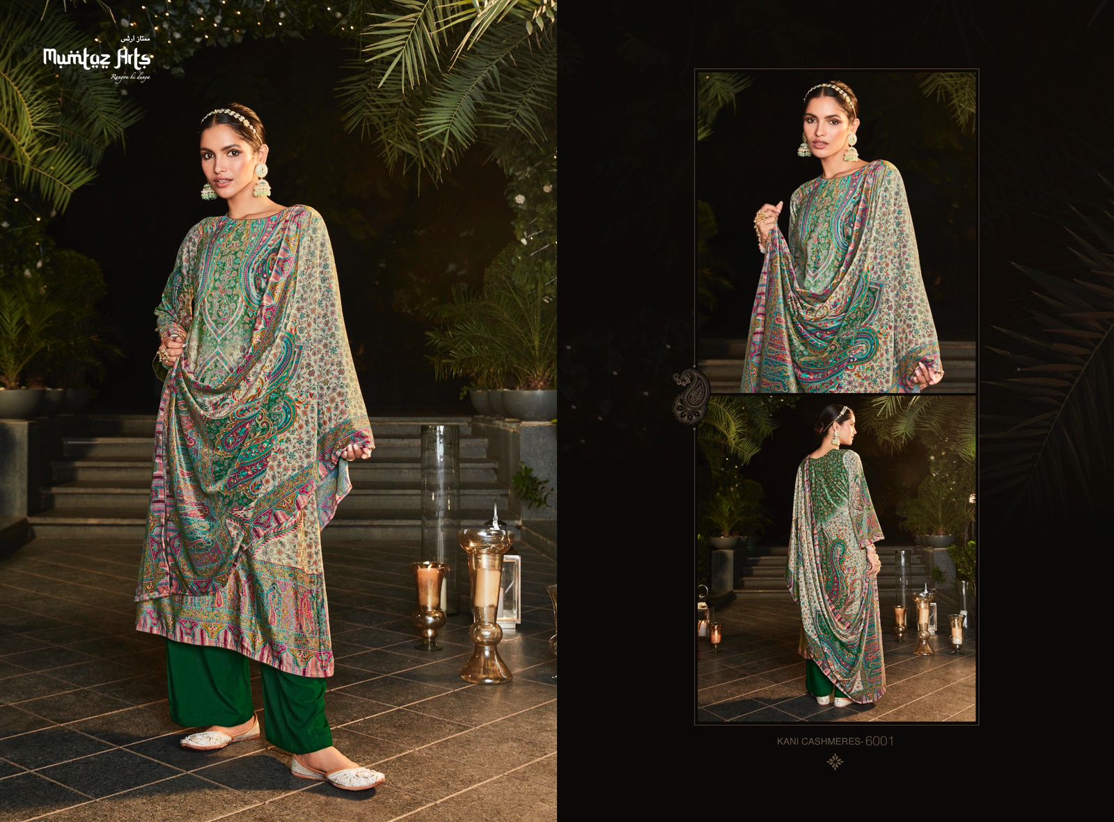 mumtaz art kani cashmere velvet exclusive print salwar suit catalog