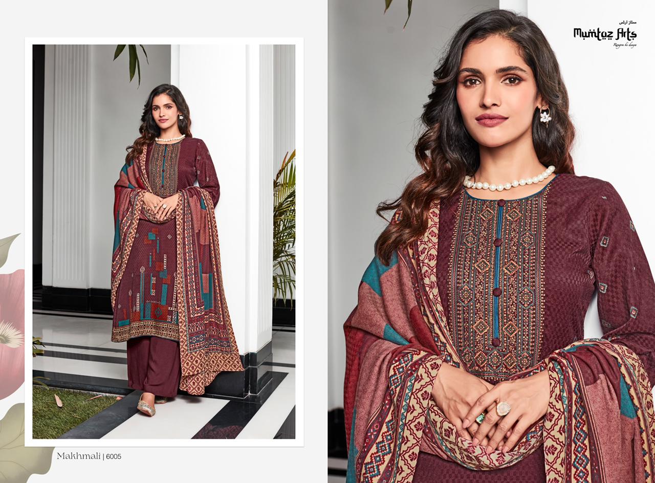 mumtaz art makhmali pashmina elegant salwar suit catalog