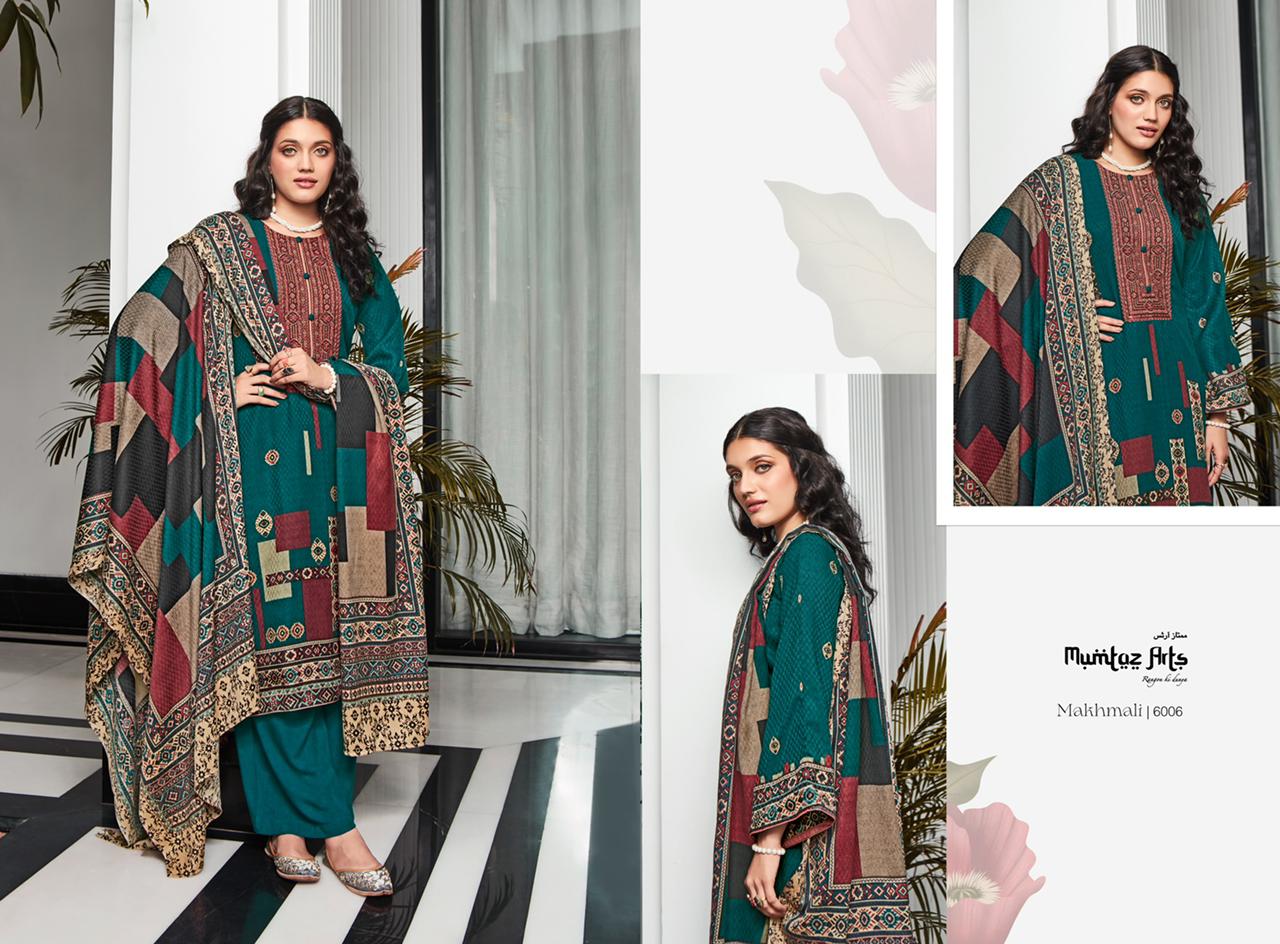 mumtaz art makhmali pashmina elegant salwar suit catalog