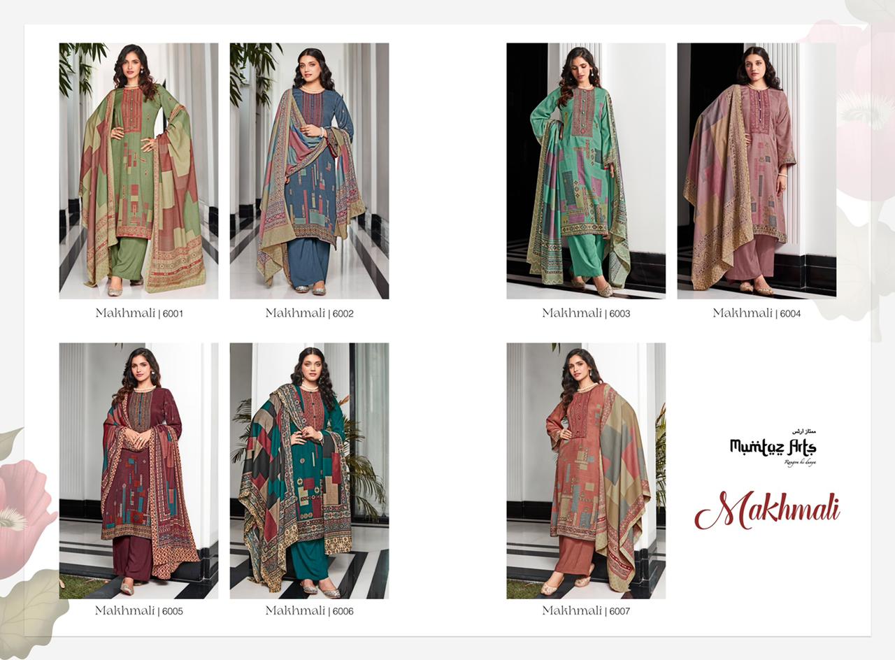 mumtaz art makhmali pashmina elegant salwar suit catalog