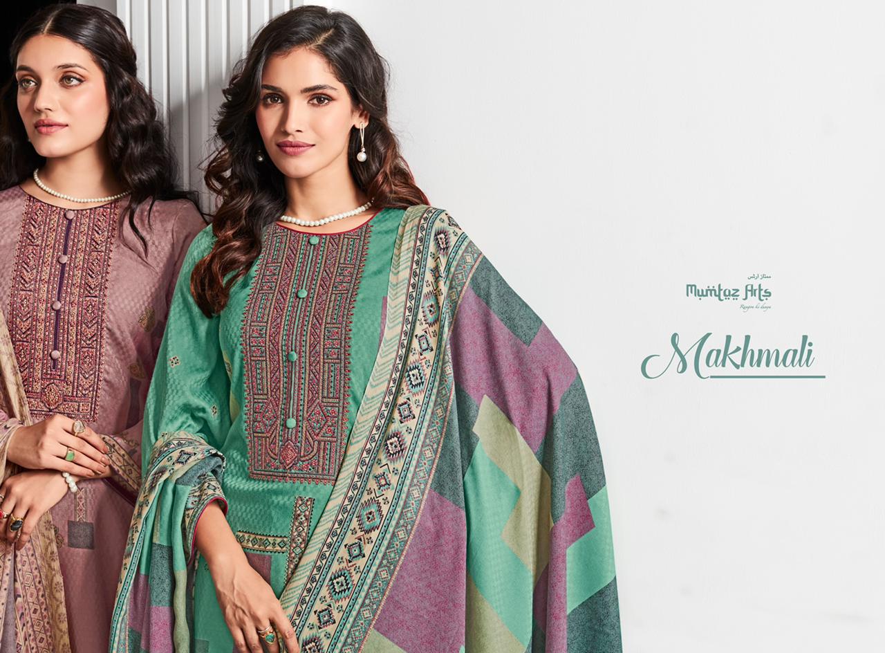 mumtaz art makhmali pashmina elegant salwar suit catalog