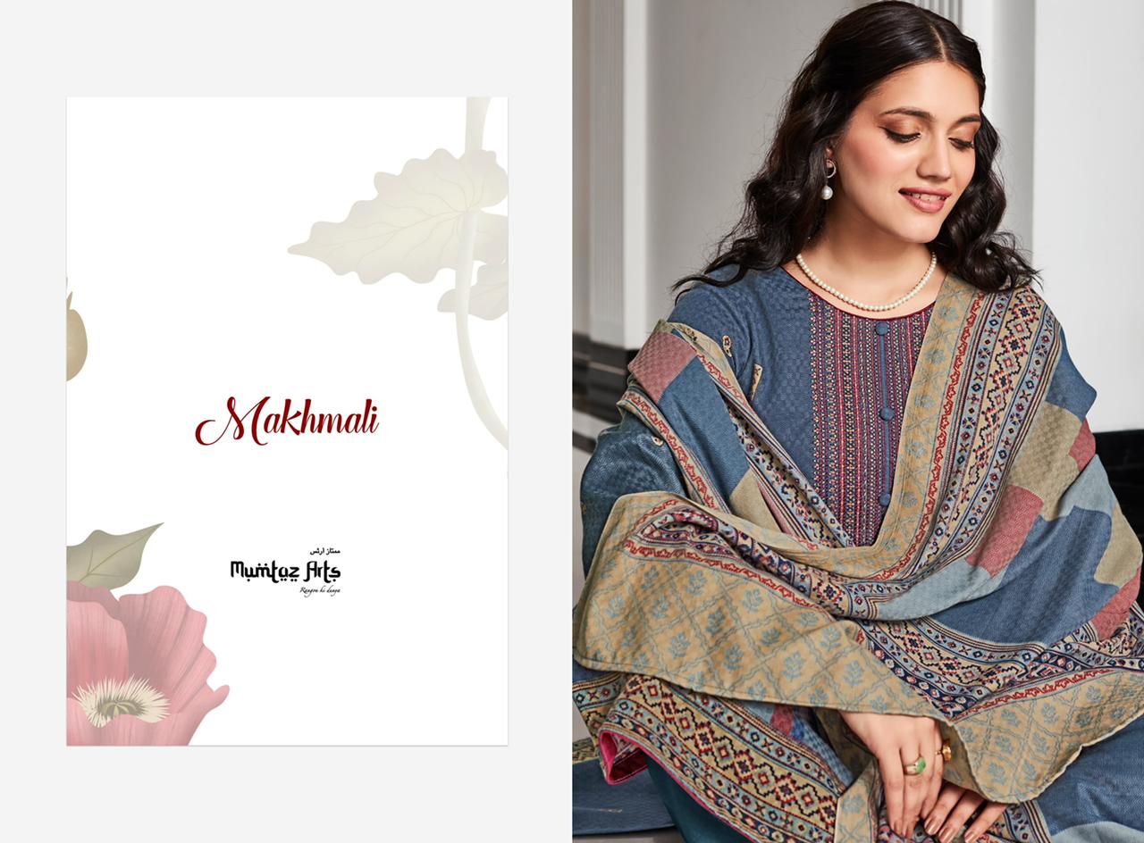 mumtaz art makhmali pashmina elegant salwar suit catalog
