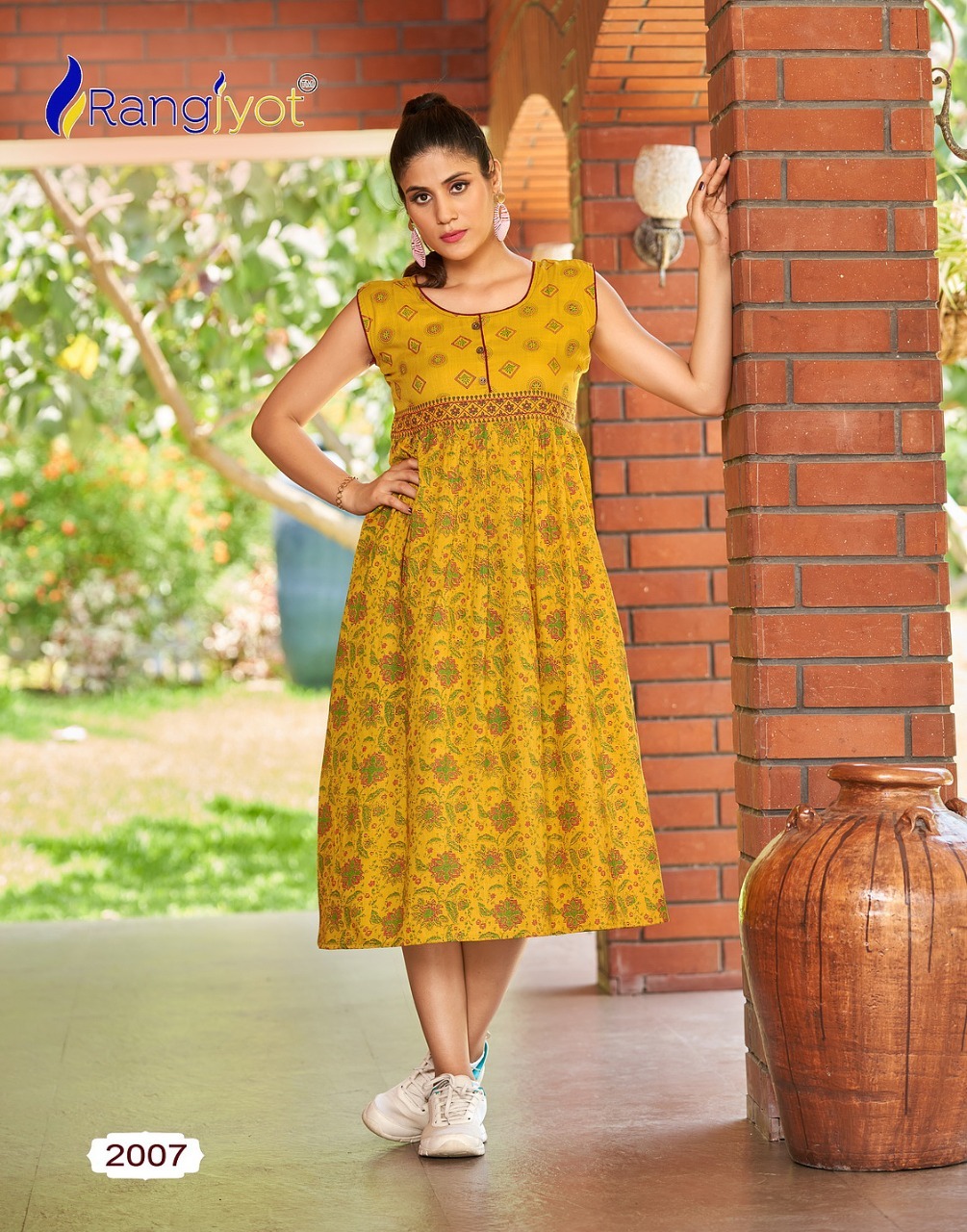 rangjyot summer queen vol 2 cotton catchy llok kurti catalog