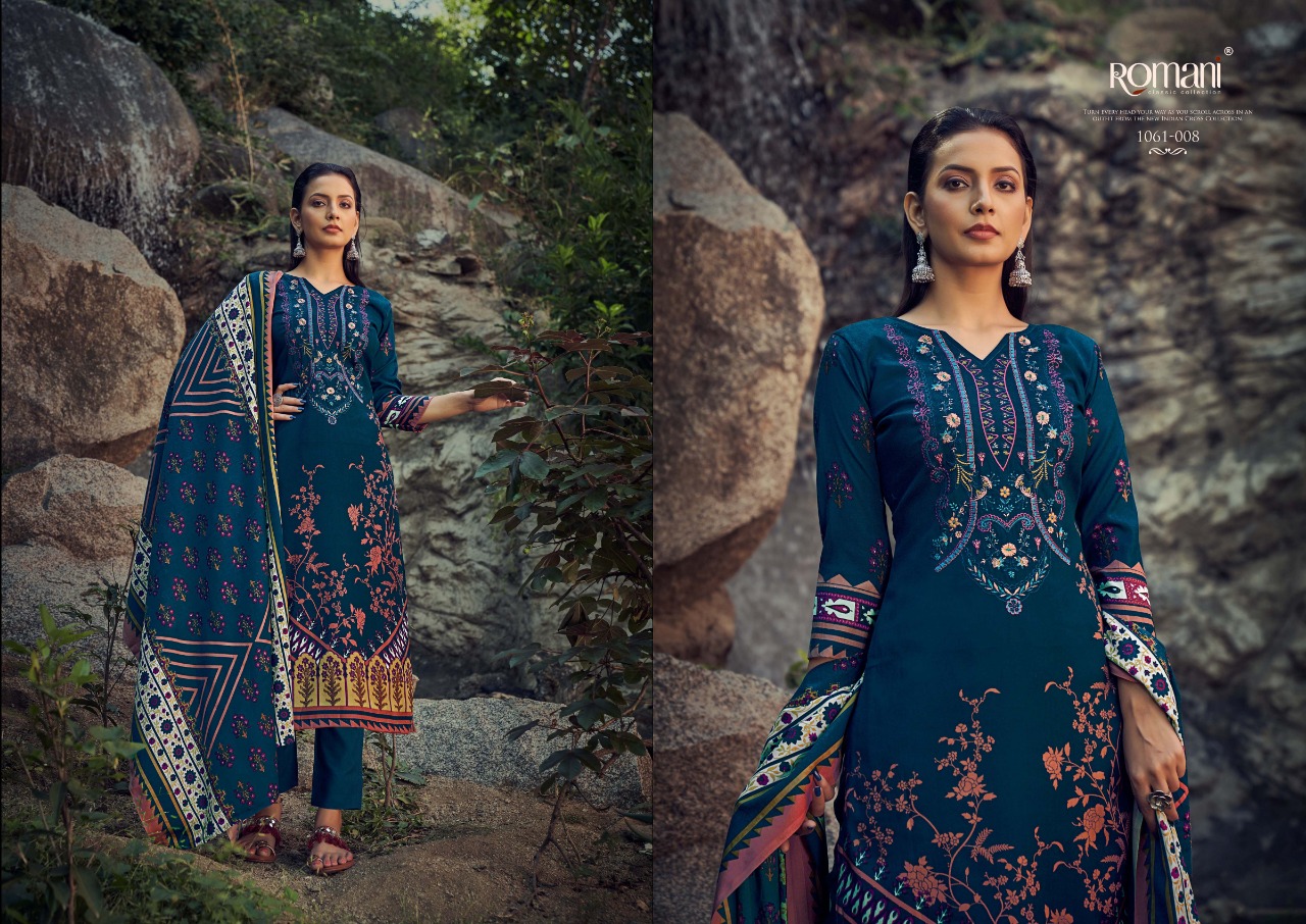 romani maria b pashmina exclusive Look salwar suit catalog