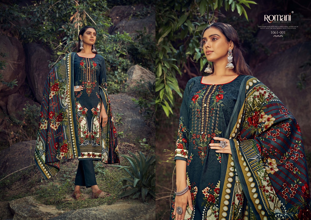 romani maria b pashmina exclusive Look salwar suit catalog