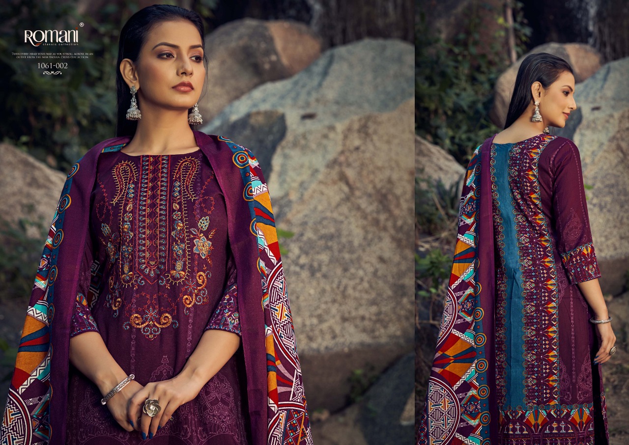 romani maria b pashmina exclusive Look salwar suit catalog