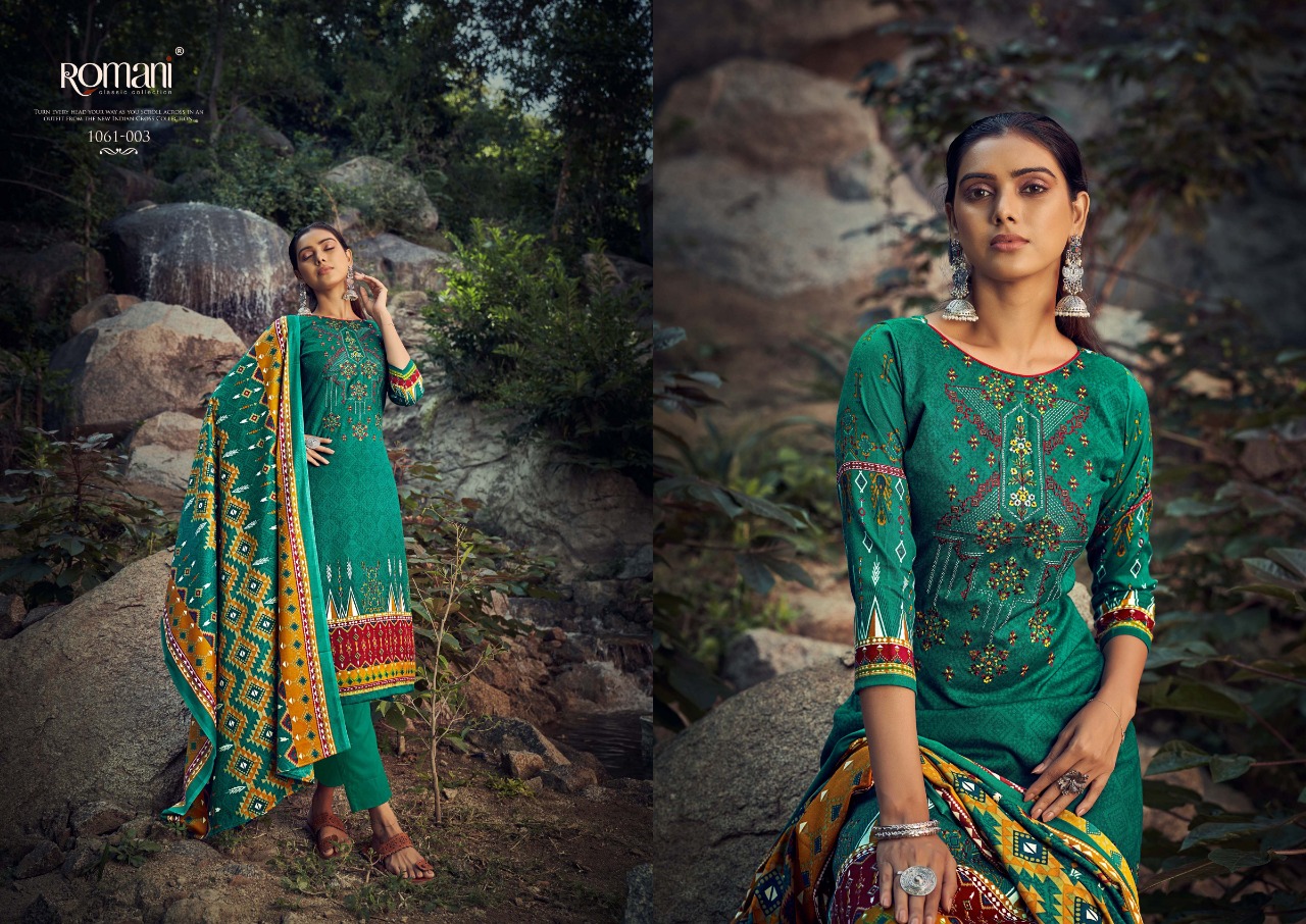 romani maria b pashmina exclusive Look salwar suit catalog