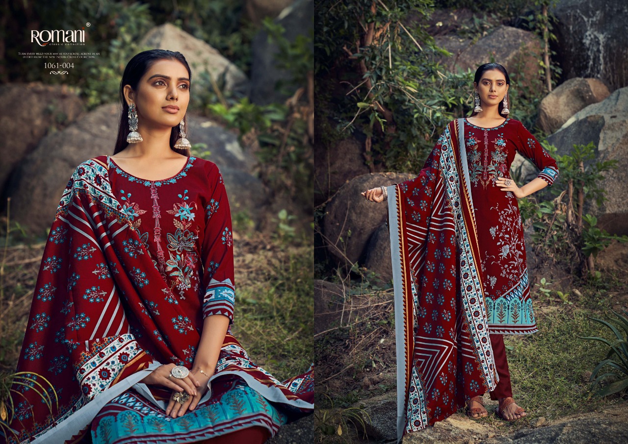 romani maria b pashmina exclusive Look salwar suit catalog