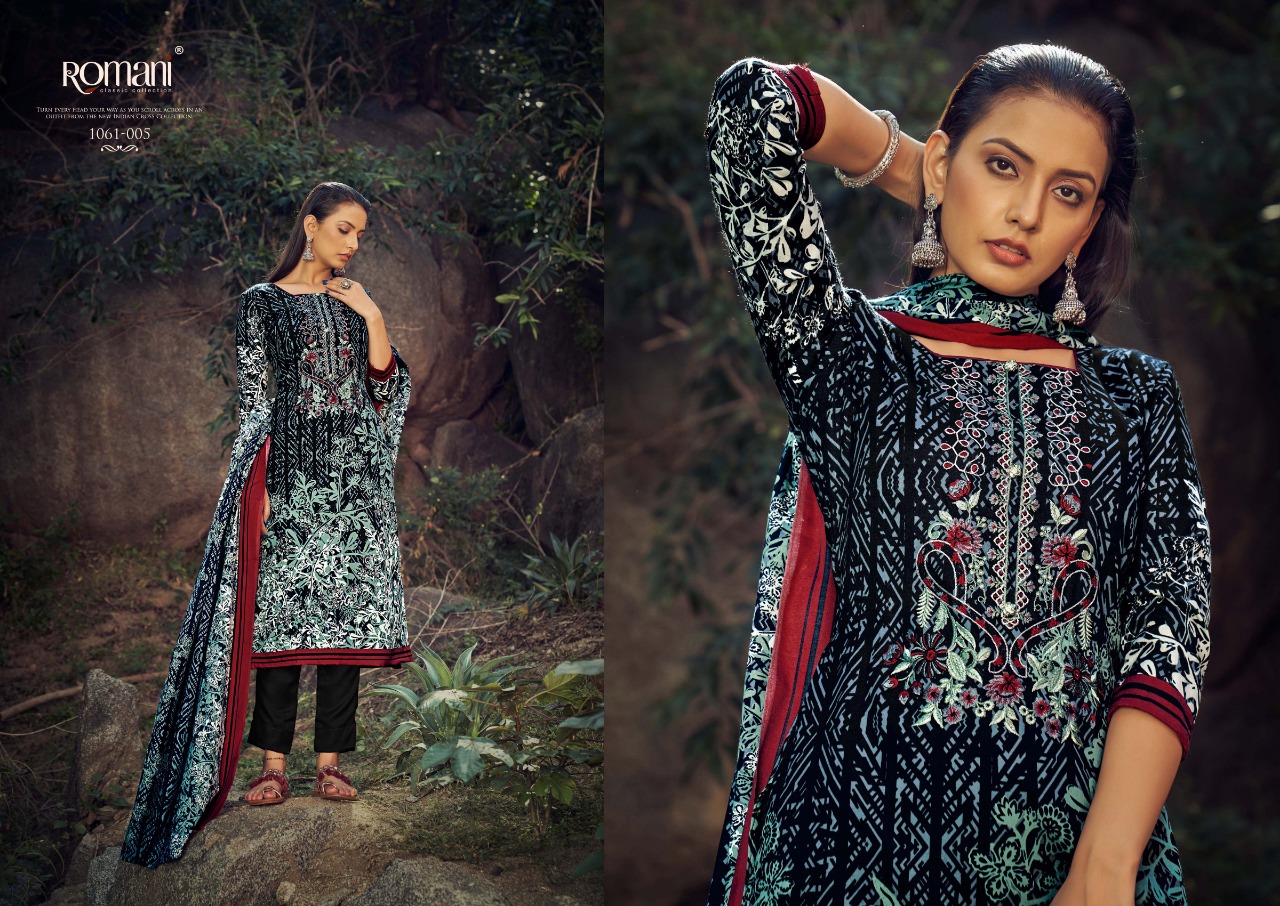 romani maria b pashmina exclusive Look salwar suit catalog