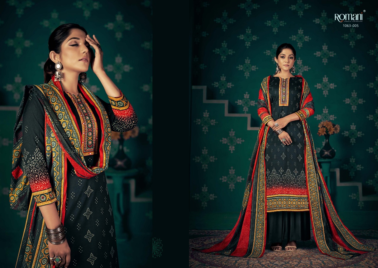 romani noori pashmina elegant salwar suit catalog