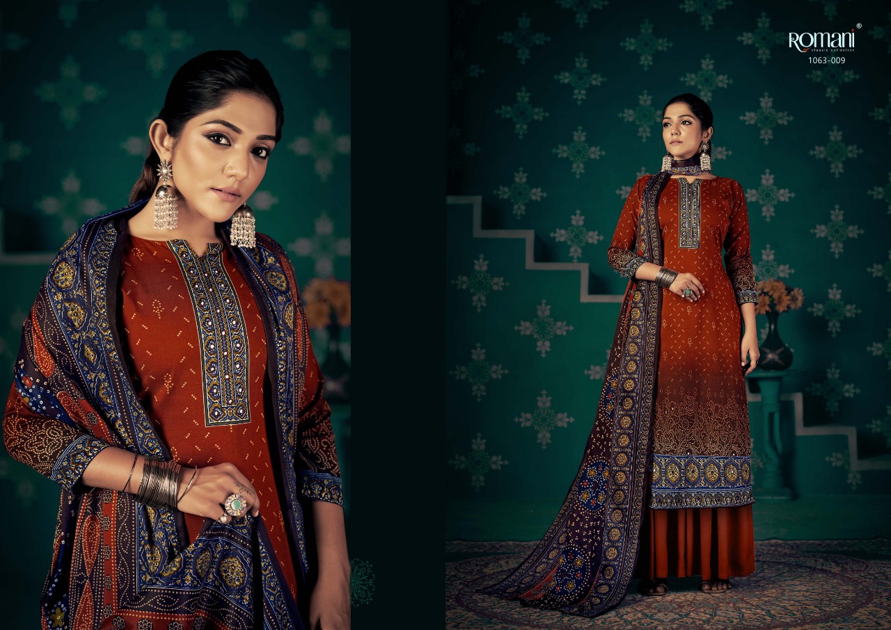 romani noori pashmina elegant salwar suit catalog