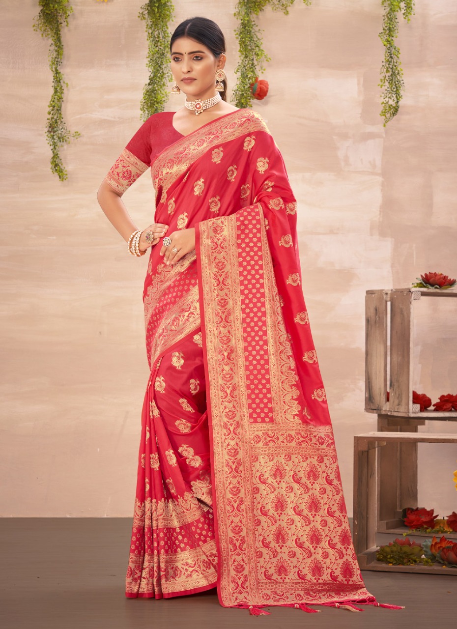 sangam print jubilee silk silk innovative look saree catalog