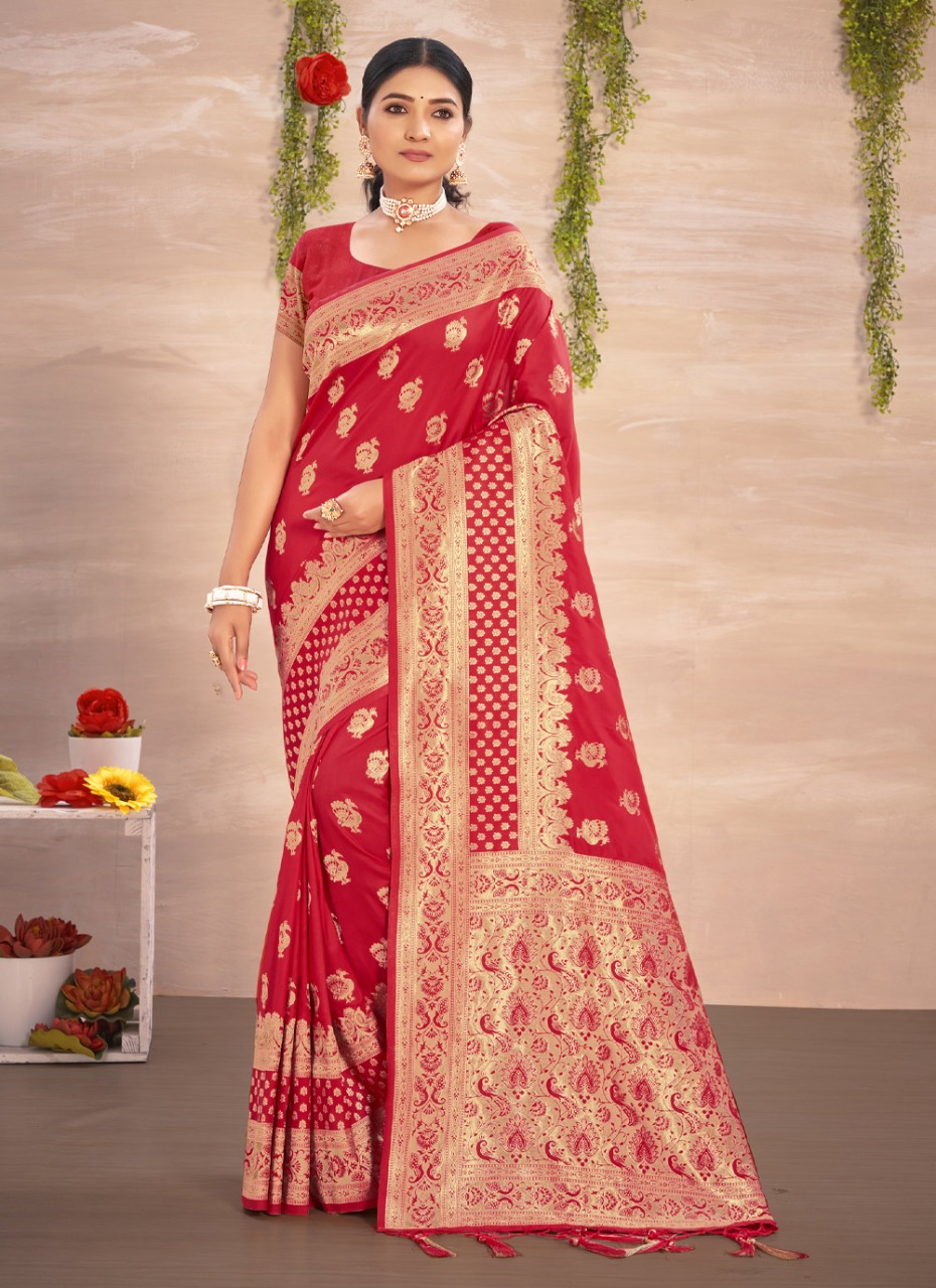 sangam print jubilee silk silk innovative look saree catalog