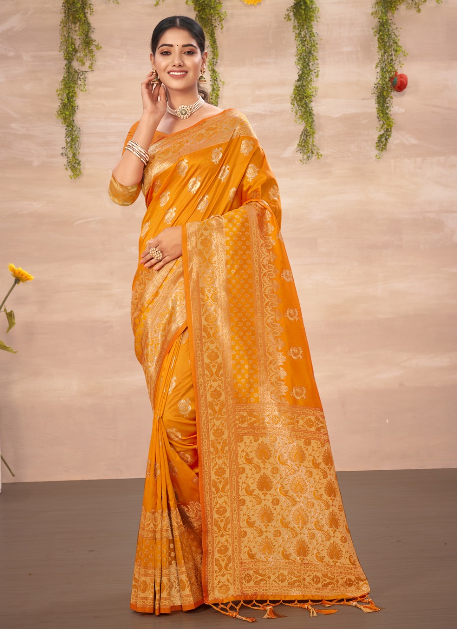 sangam print jubilee silk silk innovative look saree catalog