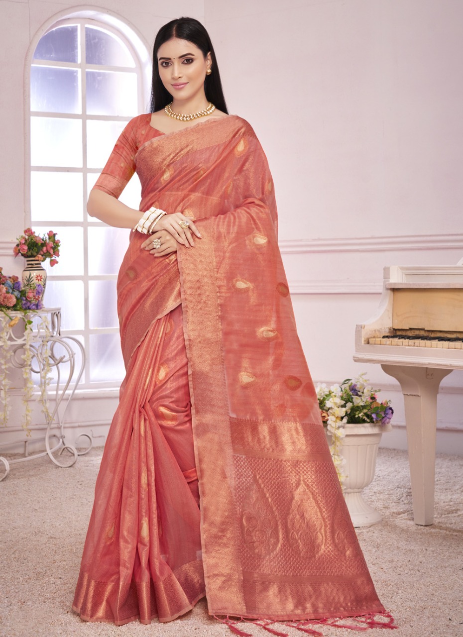 sangam print padmini vol 1 organza elegant saree catalog