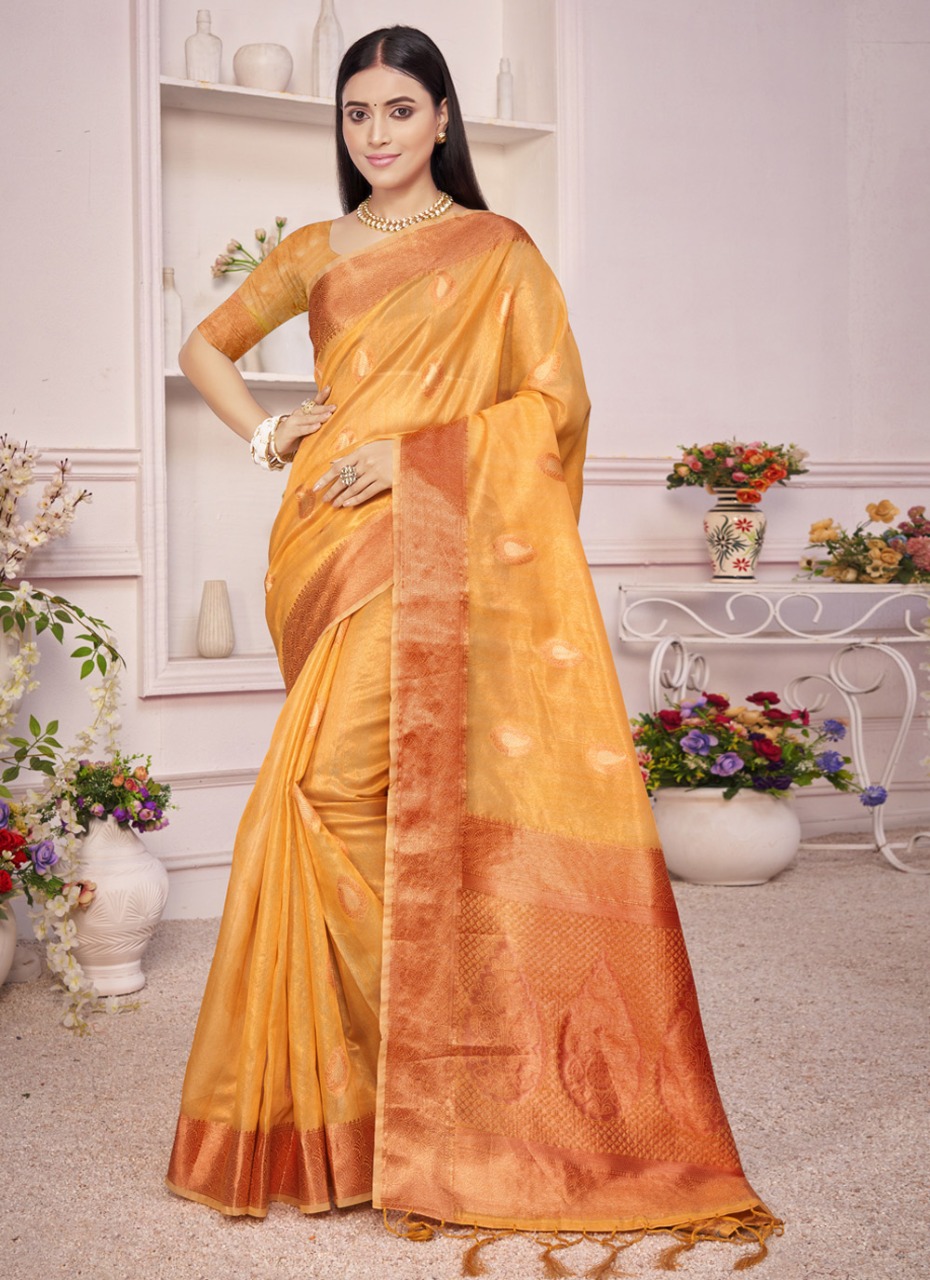 sangam print padmini vol 1 organza elegant saree catalog