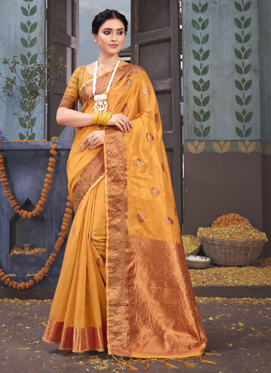 sangam print padmini vol 2 organza decent look saree catalog