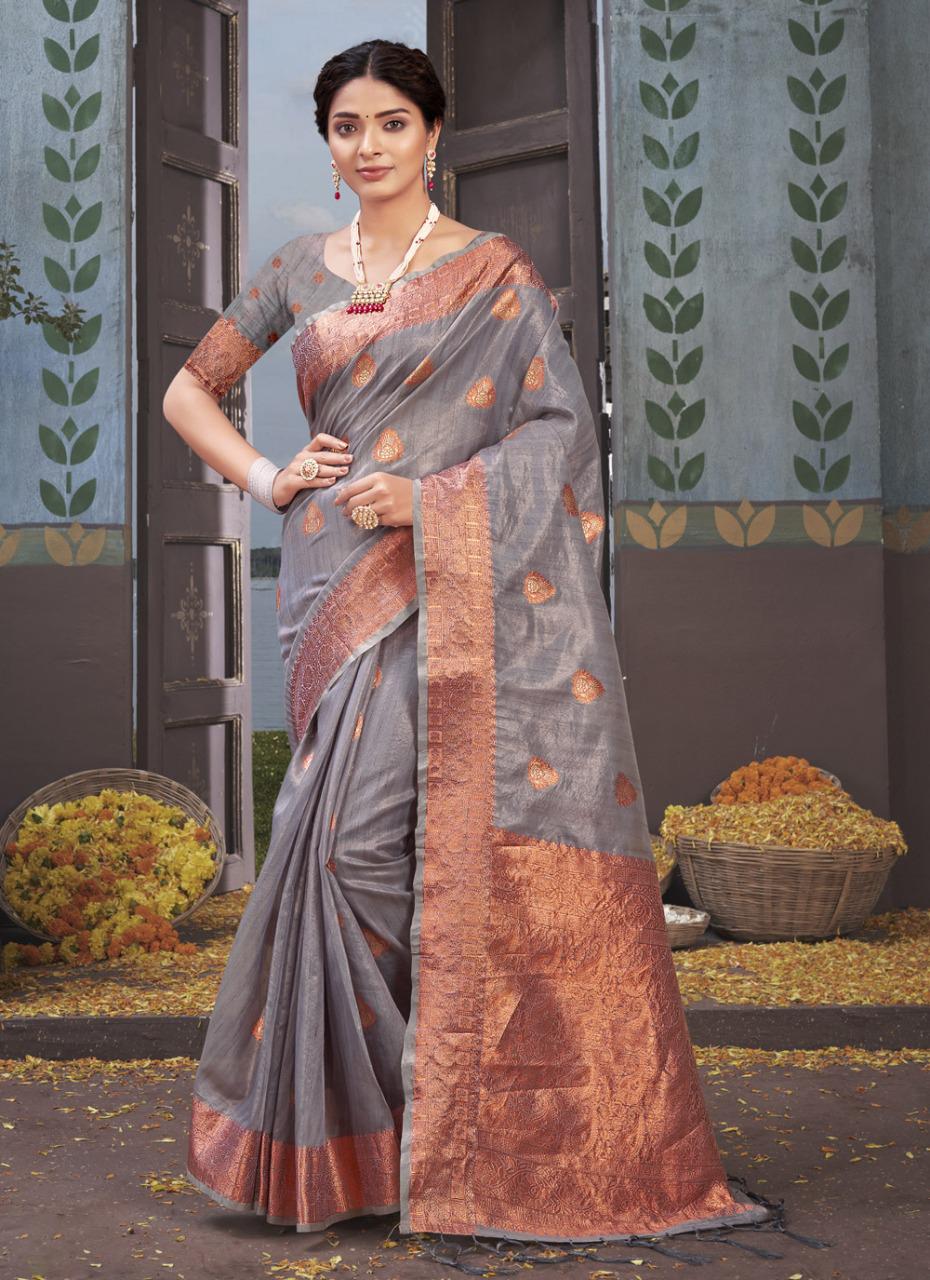 sangam print padmini vol 2 organza decent look saree catalog