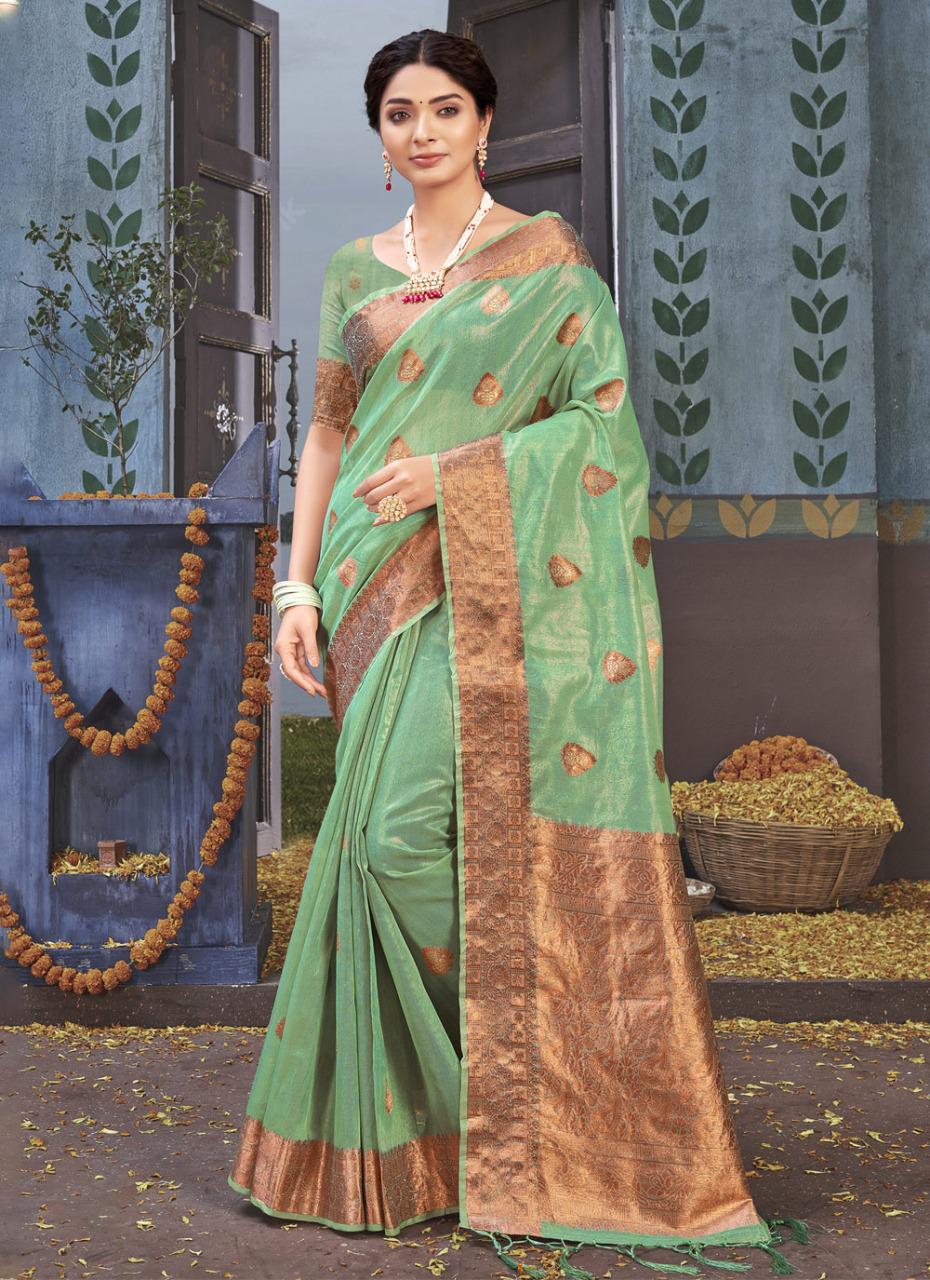 sangam print padmini vol 2 organza decent look saree catalog