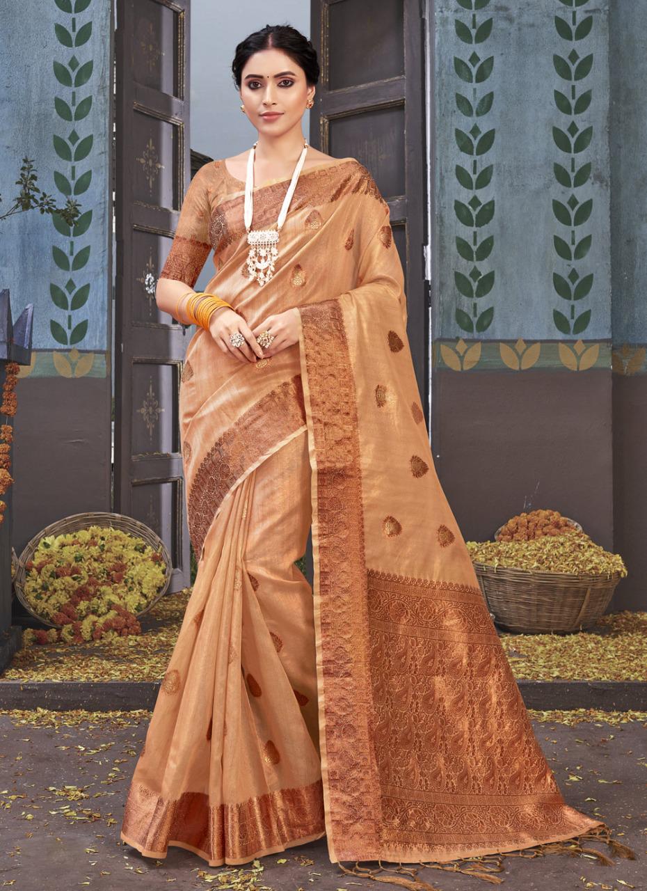 sangam print padmini vol 2 organza decent look saree catalog