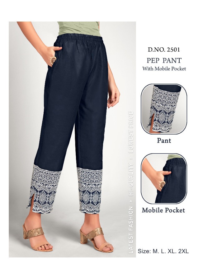 Tunic house pep pant cambric cotton graceful look pant catalog