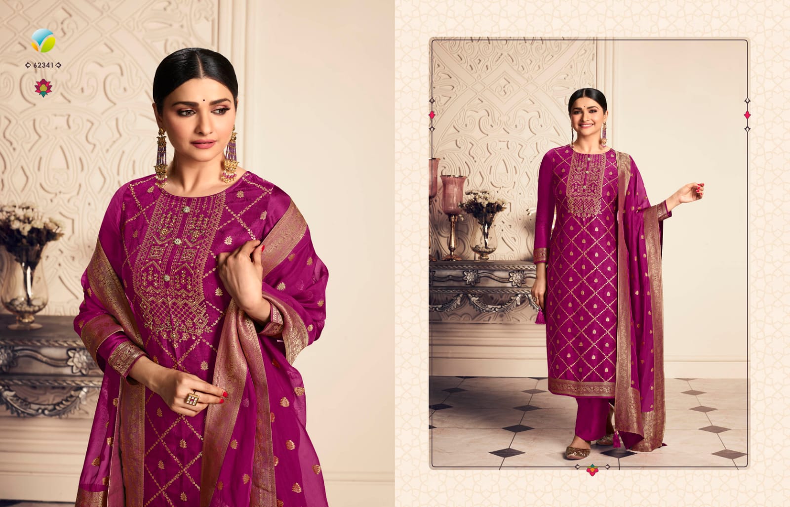 vinay fashion kaseesh aardhya viscose dola georgeous look salwar suit catalog