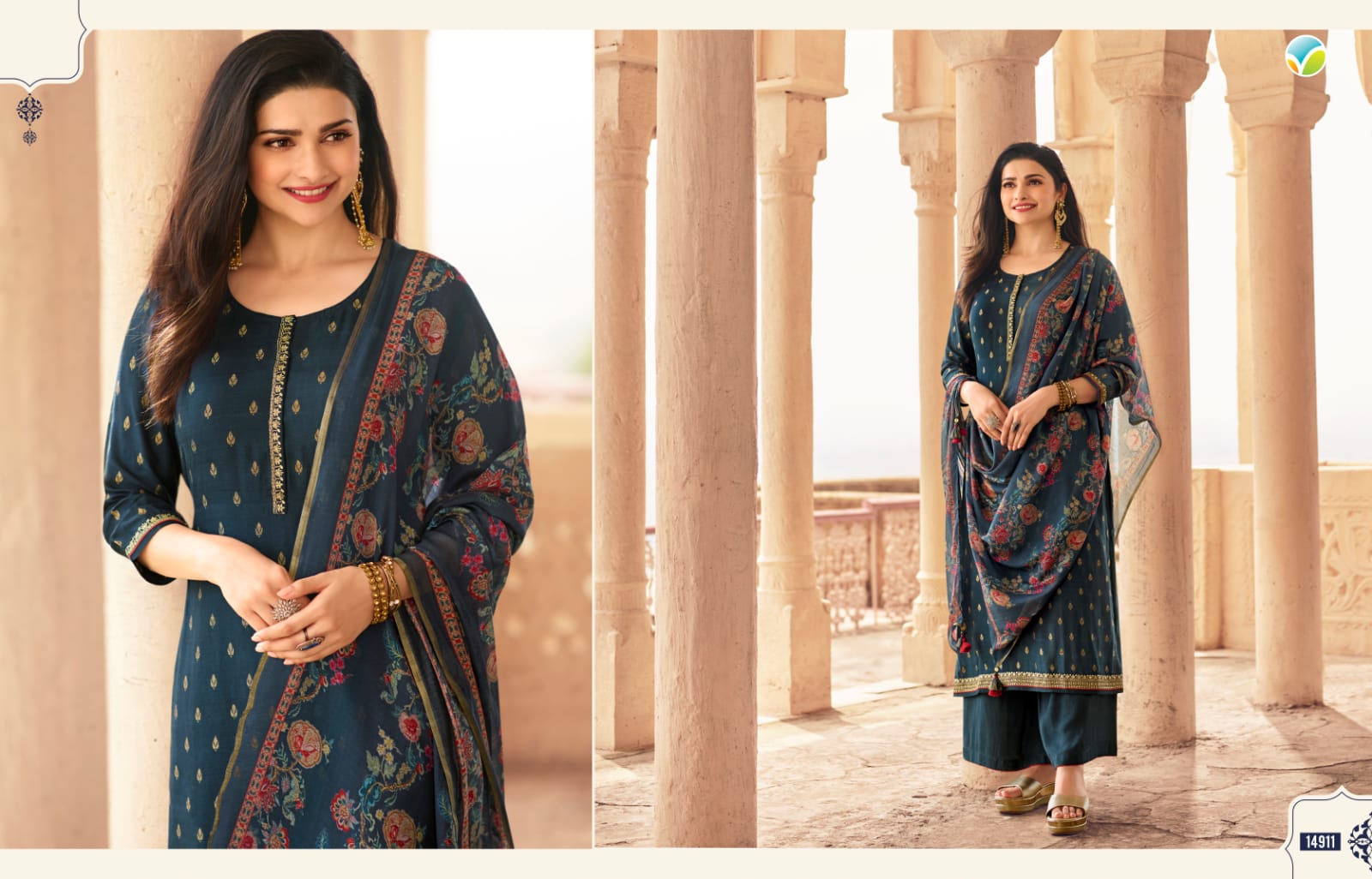 vinay fashion kaseesh paradise Viscose jacquard regal look salwar suit catalog