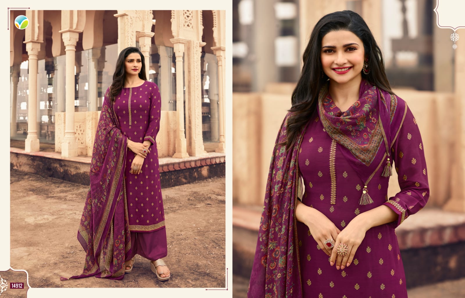 vinay fashion kaseesh paradise Viscose jacquard regal look salwar suit catalog